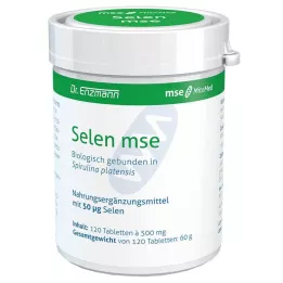 SELEN MSE Tablete de 50 µg, 120 buc