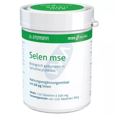 SELEN MSE Tablete de 50 µg, 120 buc