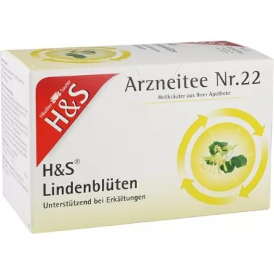 H&amp;S Filterpose til limeblomstte, 20X1,8 g