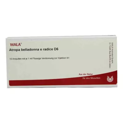 Atropa Belladonna e Radix D6 ampuller (10x1 ml)