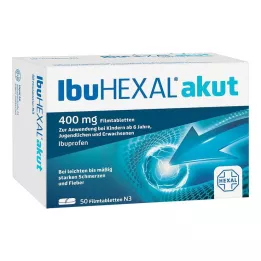 IBUHEXAL akut 400 filmovertrukne tabletter, 50 stk