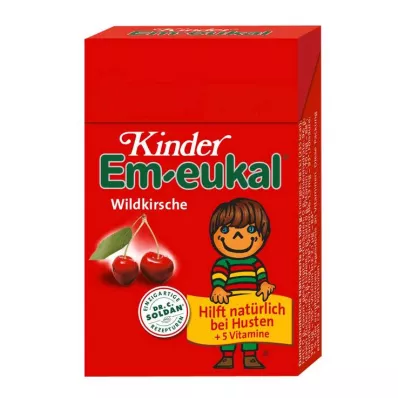 EM-EUKAL Børneslik sukkerholdig lommeæske, 40 g