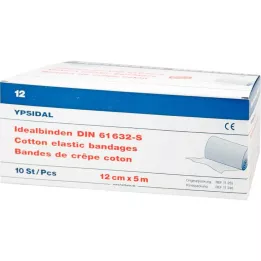 IDEALBINDE Ypsidal 12 cmx5 m cellulose + skaft, 10 stk