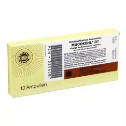 MUCOKEHL Ampulele D 7, 10X1 ml