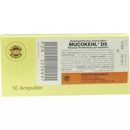 MUCOKEHL Ampuller D 5, 10X1 ml