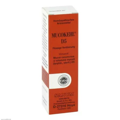 MUCOKEHL Dråber D 5, 10 ml MUCOKEHL Dråber D 5, 10 ml