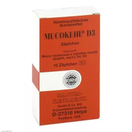MUCOKEHL Suppositorier D 3, 10 stk