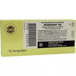NIGERSAN D 6 ampuller, 10X1 ml