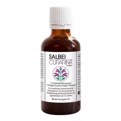 SALBEI CURARINA Dråber, 50 ml
