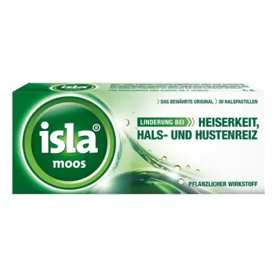 ISLA MOOS Pastiller, 30 stk