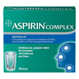 ASPIRIN COMPLEX Btl.w.Gran.z.Herst.e.Susp.z.Einn., 10 buc