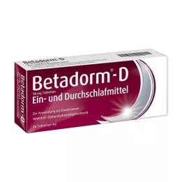 BETADORM D-tabletter, 20 stk
