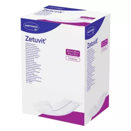 ZETUVIT Sugekompresser sterile 20x40 cm, 5 stk