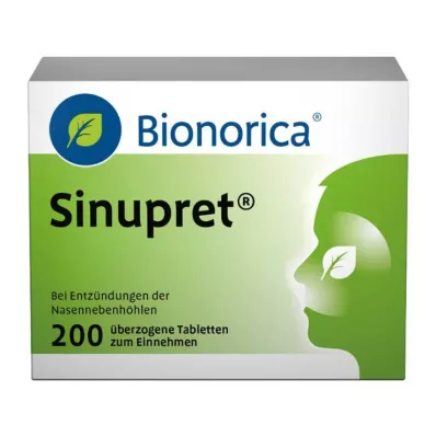 SINUPRET overtrukne tabletter, 200 stk