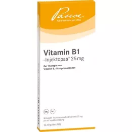 VITAMIN B1 INJEKTOPAS 25 mg soluție injectabilă, 10X1 ml