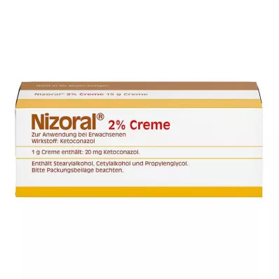 NIZORAL 2% fløde 15g, 15 ml