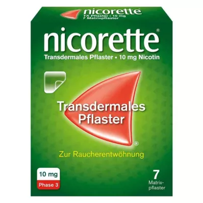 NICORETTE TX Plaster 10 mg, 7 stk NICORETTE TX Plaster 10 mg, 7 stk
