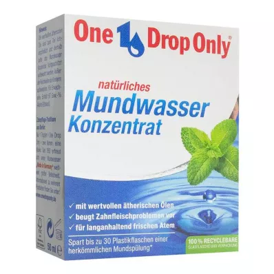 ONE DROP Kun naturligt mundskyllekoncentrat, 50 ml
