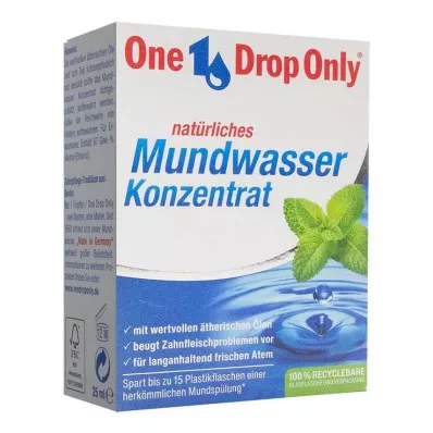 ONE DROP Kun naturligt mundskyllekoncentrat, 25 ml