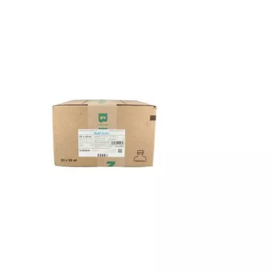 ISOTONE Saltopløsning 0,9% Braun Ecof.P. halvfast, 20X100 ml