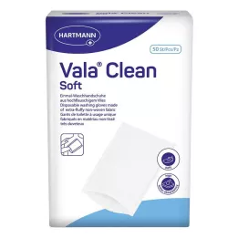 VALACLEAN bløde engangshandsker til vask, 50 stk
