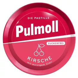 PULMOLL Sukkerfri bolsjer med kirsebær, 50 g