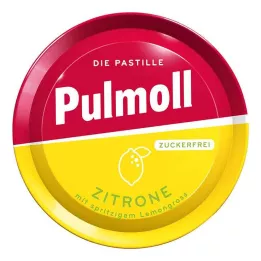 PULMOLL Sukkerfri bolsjer med citron, 50 g