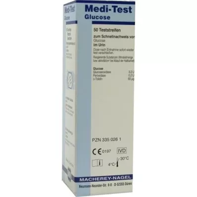 MEDI-TEST Glukoseteststrimler, 50 stk