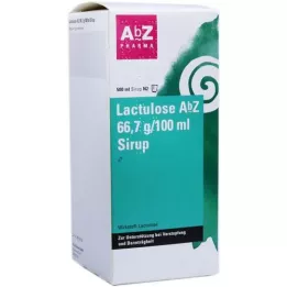 LACTULOSE AbZ 66,7 g/100 ml sirup, 500 ml