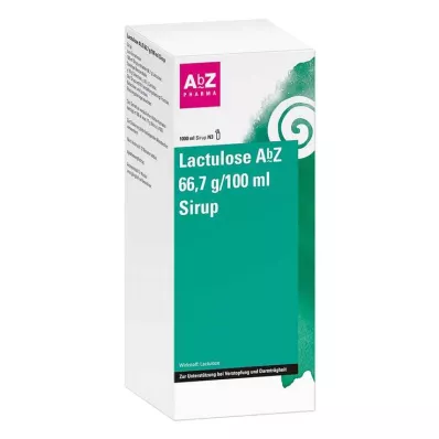 LACTULOSE AbZ 66,7 g/100 ml sirup, 1000 ml LACTULOSE AbZ 66,7 g/100 ml sirup, 1000 ml