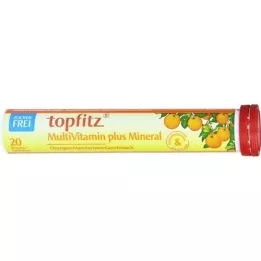 TOPFITZ Multivitamin+Mineral-brusetabletter, 20 stk