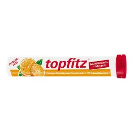 TOPFITZ Multivitamin+Mineral-brusetabletter, 20 stk