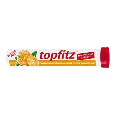 TOPFITZ Multivitamin+Mineral-brusetabletter, 20 stk