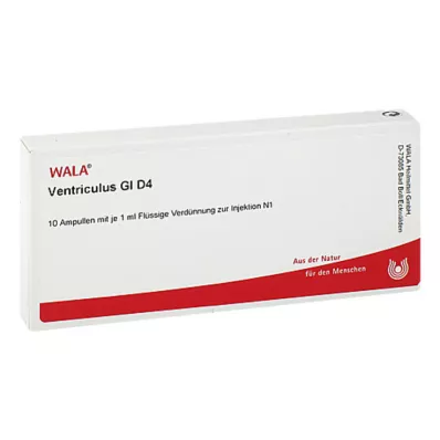 Ventriculus GL D 4 ampuller, 10X1 ml