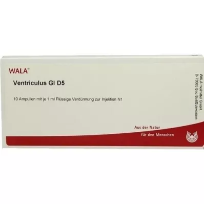 VENTRICULUS GL D 5 ampuller, 10X1 ml