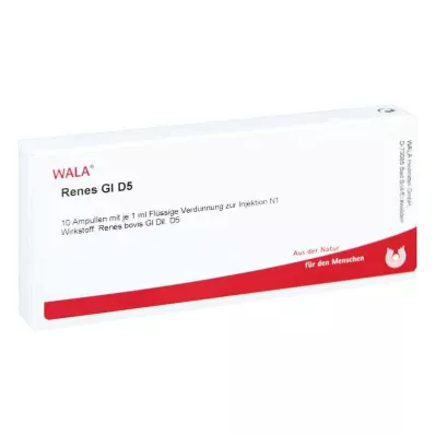 RENES GL D 5 ampuller, 10X1 ml