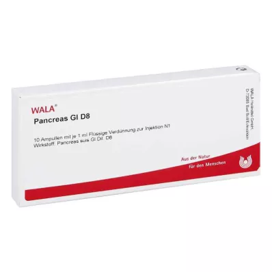 Pancreas Gl D8 ampuller (10x1 ml)