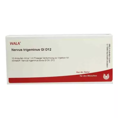 NERVUS TRIGEMINUS GL D 12 ampuller, 10X1 ml