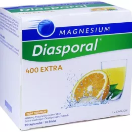 MAGNESIUM DIASPORAL 400 Ekstra drikkegranulat, 50 stk