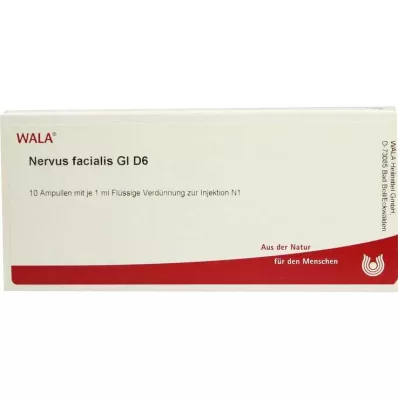 Nervus Facialis GL D 6 ampuller, 10X1 ml