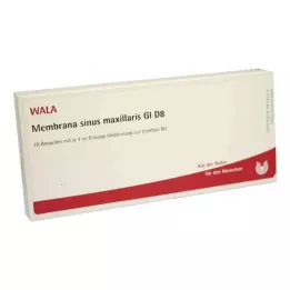 MEMBRANA sinus maxillaris GL D 8 ampuller, 10X1 ml