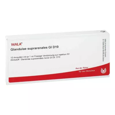 Glandulae supraren.Gl D10 ampuller (10x1 ml)
