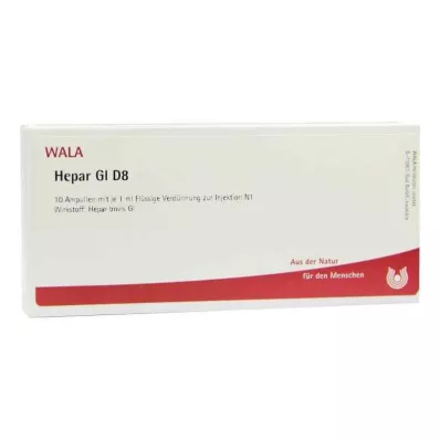 HEPAR GL D 8 ampuller, 10X1 ml