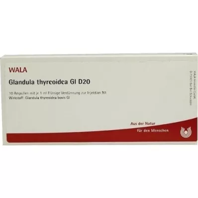 GLANDULA THYREOIDEA GL D 20 ampuller, 10X1 ml