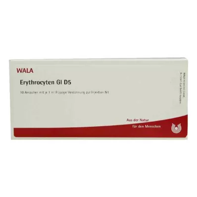 ERYTHROCYTEN GL D 5 ampuller, 10X1 ml