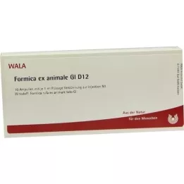 FORMICA EX animale GL D 12 ampuller, 10X1 ml