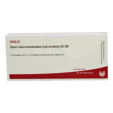 DISCI intervertebrales cervicales GL D 8 ampuller, 10X1 ml DISCI intervertebrales cervicales GL D 8 ampuller, 10X1 ml