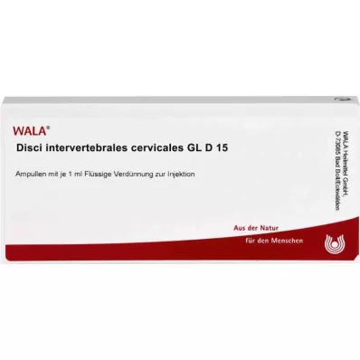 DISCI intervertebrales cervicales GL D 15 ampuller, 10X1 ml