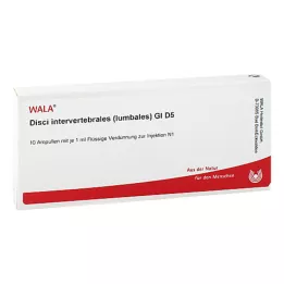 DISCI intervertebrales lumbales GL D 5 ampuller, 10X1 ml