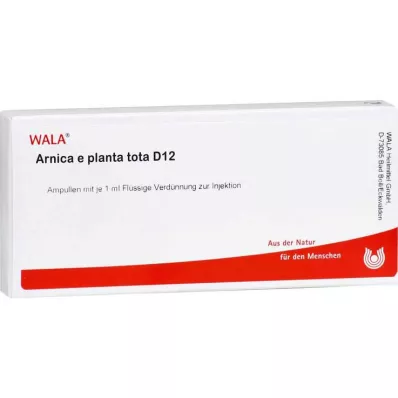 ARNICA E Planta tota D 12 ampuller, 10X1 ml